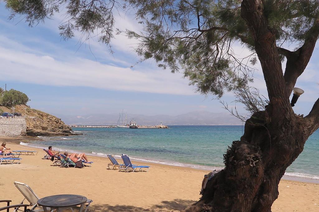 Villa San Dimitrio House On The Beach لوغاراس المظهر الخارجي الصورة