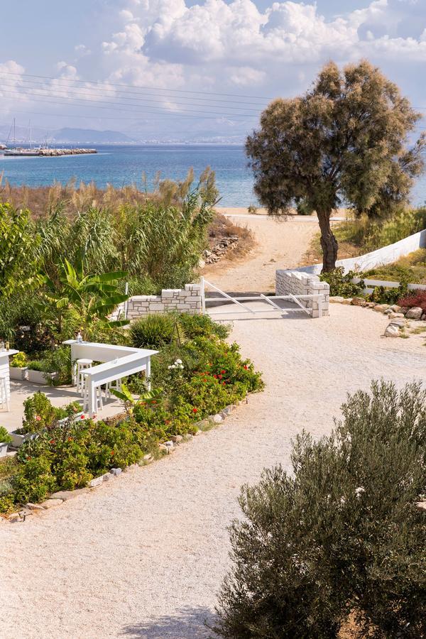 Villa San Dimitrio House On The Beach لوغاراس المظهر الخارجي الصورة