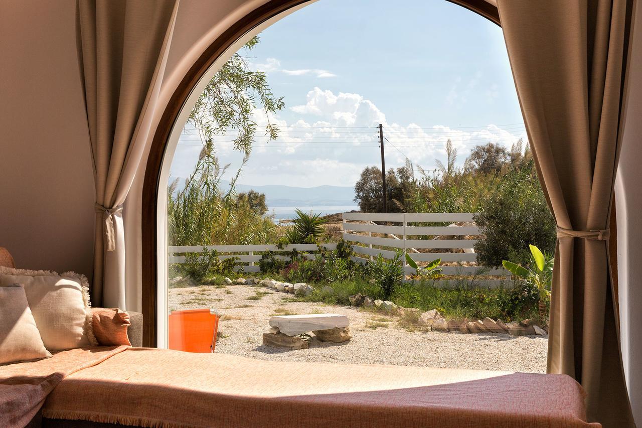 Villa San Dimitrio House On The Beach لوغاراس المظهر الخارجي الصورة