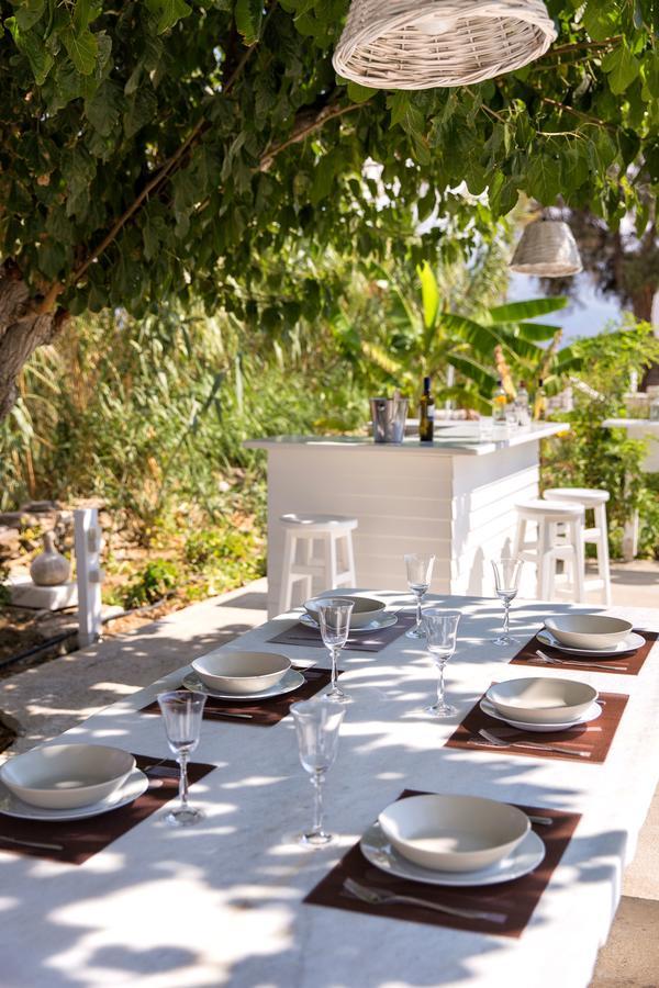 Villa San Dimitrio House On The Beach لوغاراس المظهر الخارجي الصورة