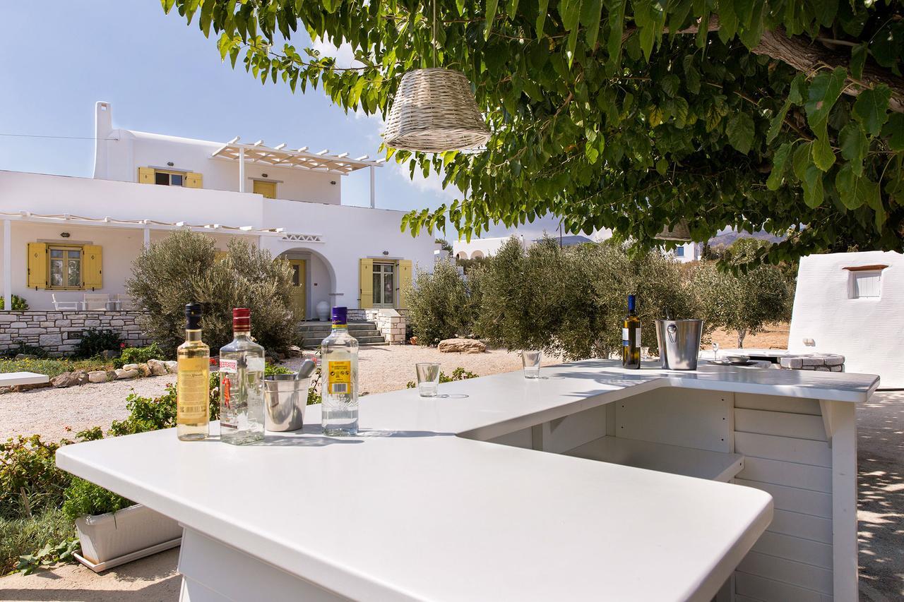 Villa San Dimitrio House On The Beach لوغاراس المظهر الخارجي الصورة